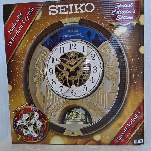 Seiko Melodies in Motion Special Collector's Edition Clock - Picture 11 of 11